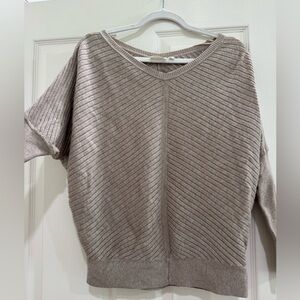 Cyrus Beige Knit Top XS